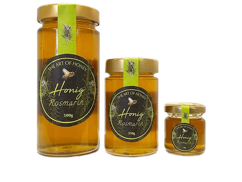 Rosemary Honey in different sizes • Premium Quality